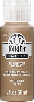 FolkArt Acrylic Paint in (2 Ounce), 942 Honeycomb