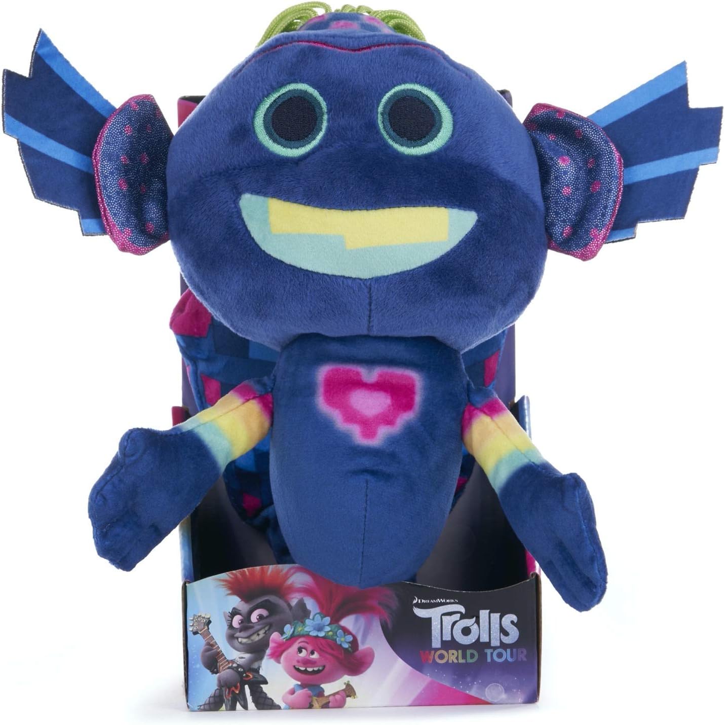 Trolls 37537 World Tour King Trollex Soft Toy 25cm (10 inches)