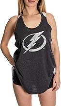 Calhoun NHL Ladies Flowy Racerback Crochet Lace Tank Top