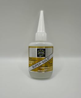 Bob Smith Foam Safe Super-Gold Thin (White Cap) Cyanoacrylate Glue, Odorless, Clear, 1 oz Bottle, Fast-Acting 3-5 Second Bond 100% Foam Safe, Hobby Bolts, BSI, Made in The USA! White Cap