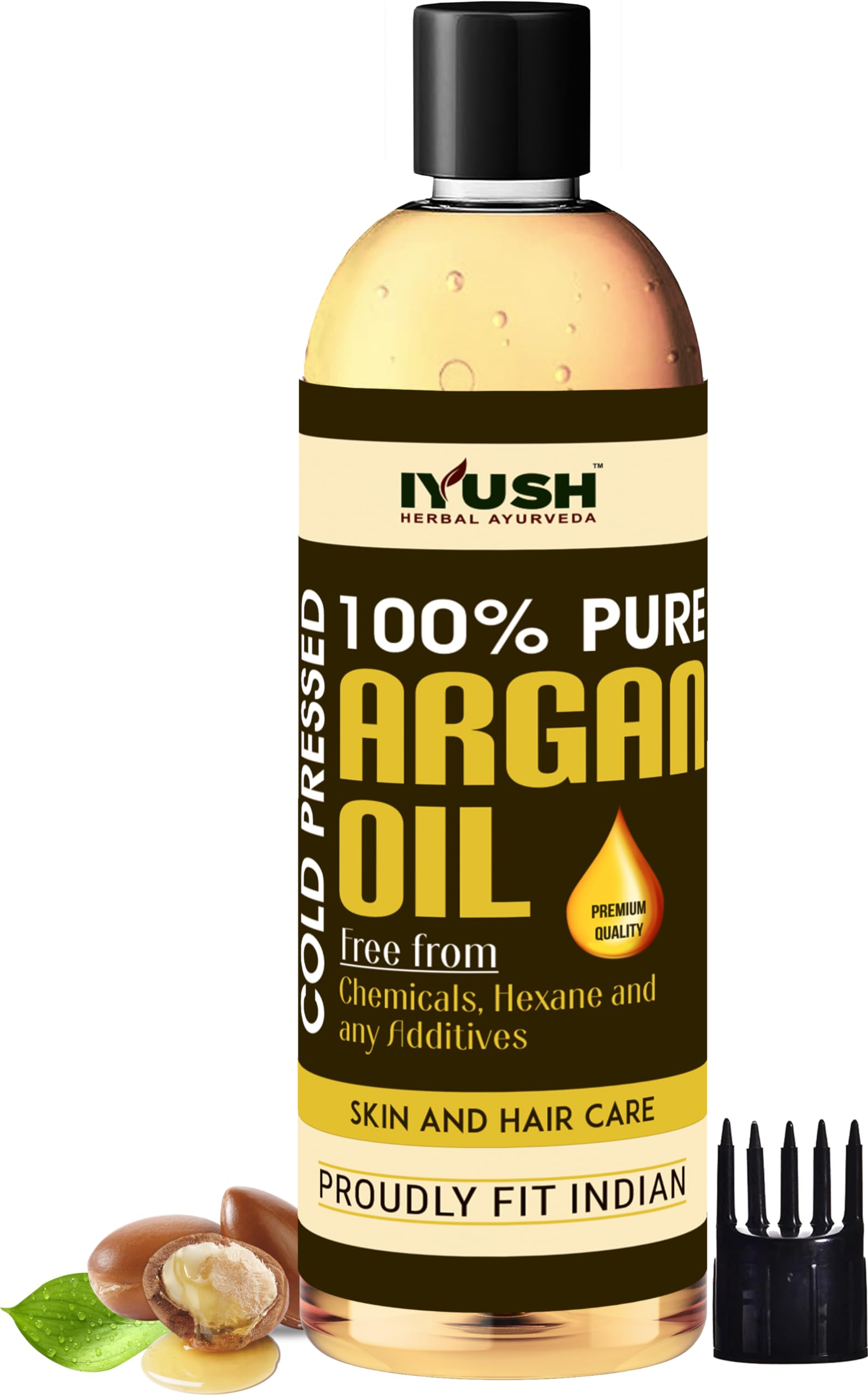 Pure and Natural Cold Pressed Argan Oil(100ml) — Flash AI Score 92/100