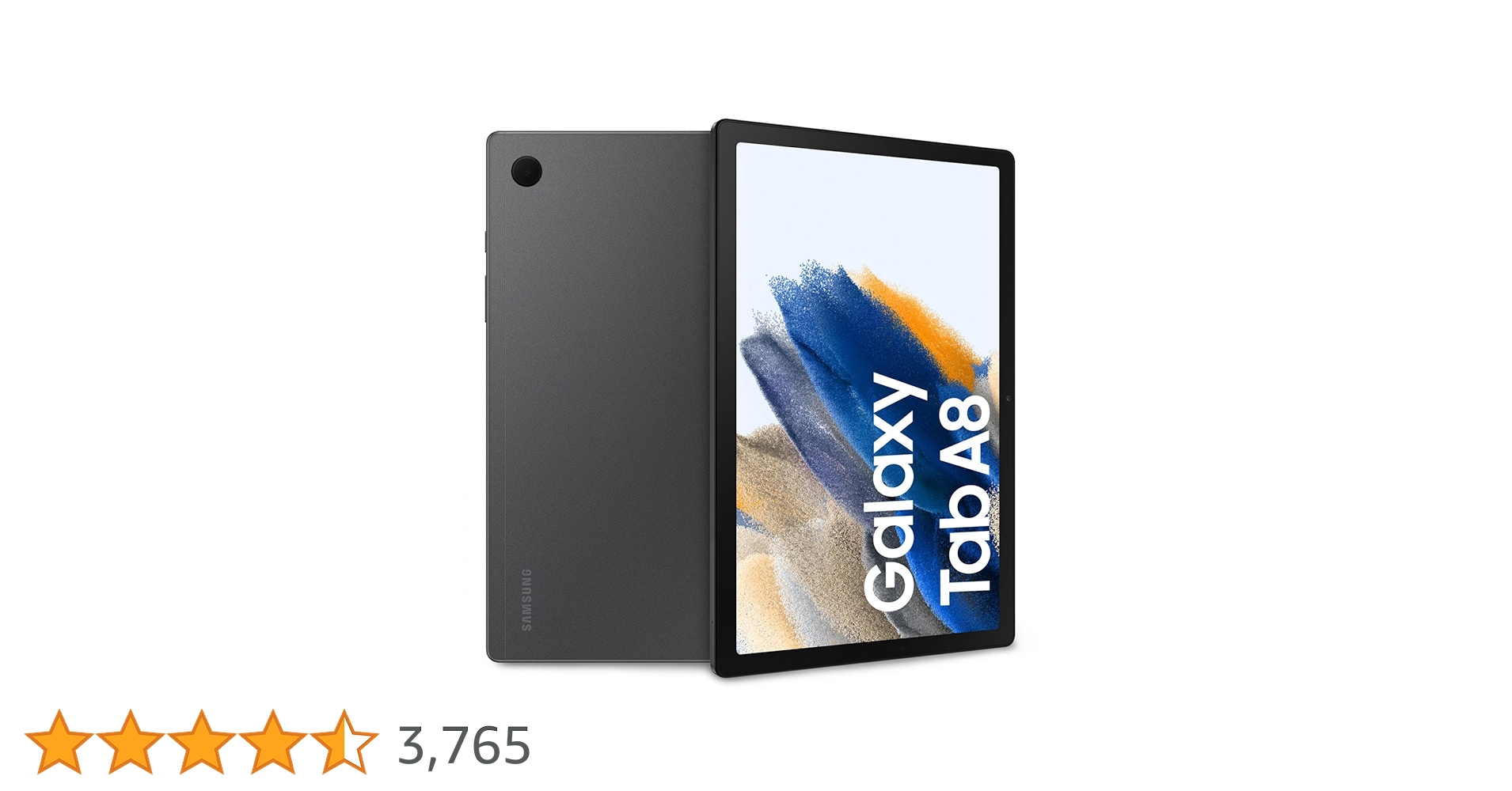 Samsung Galaxy Tab A8-64GB WiFi, Grey - French Version : Amazon.ae