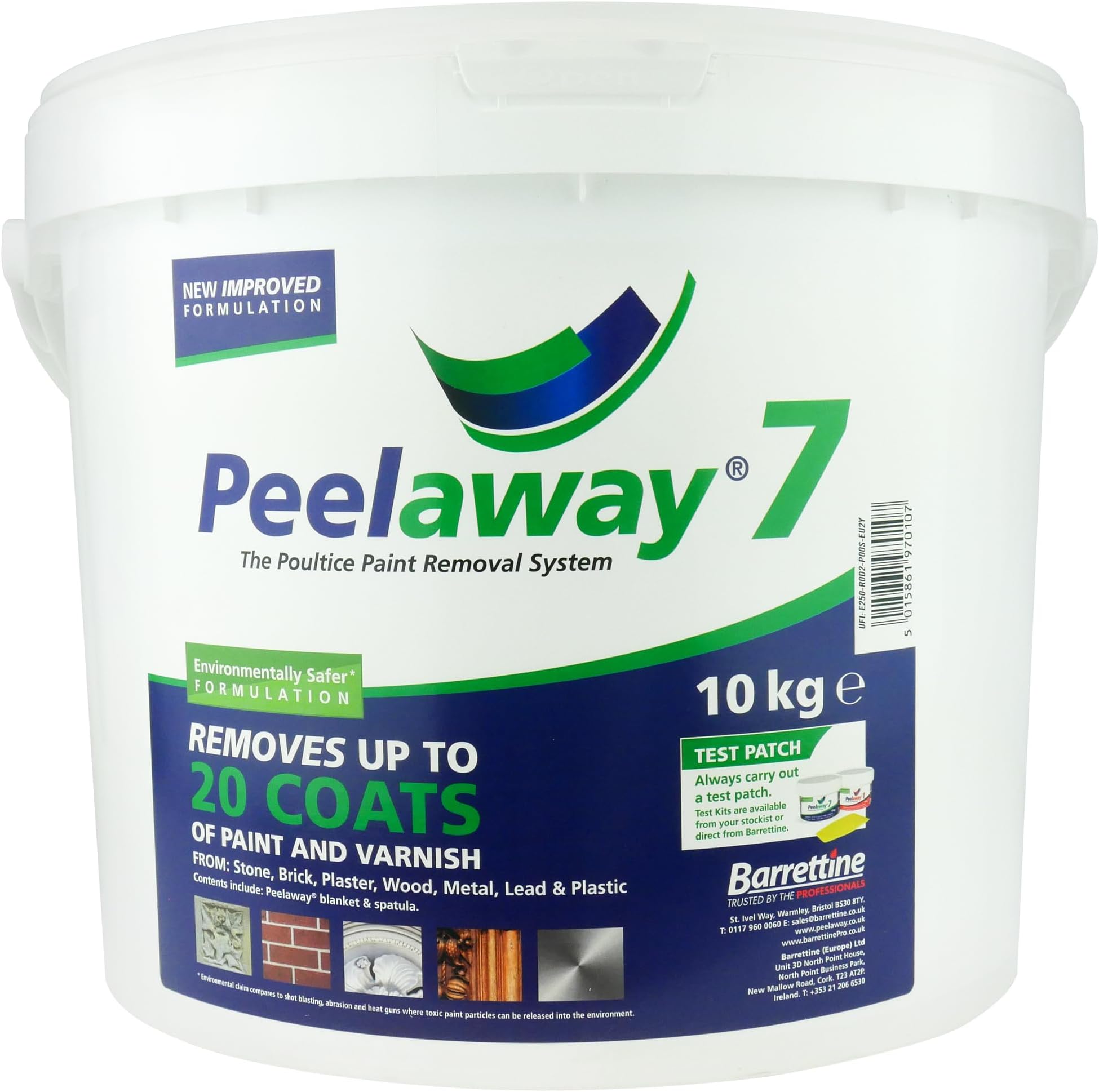 Barrettine PeelAway 7 Paint Remover - 10kg