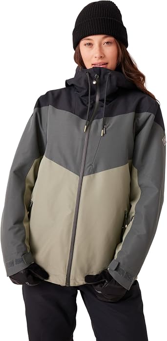 Roxy Womens Winter Haven Ski Jacket 15k Waterproof, Insulated, Pfas-free, Hydrosmart Collar