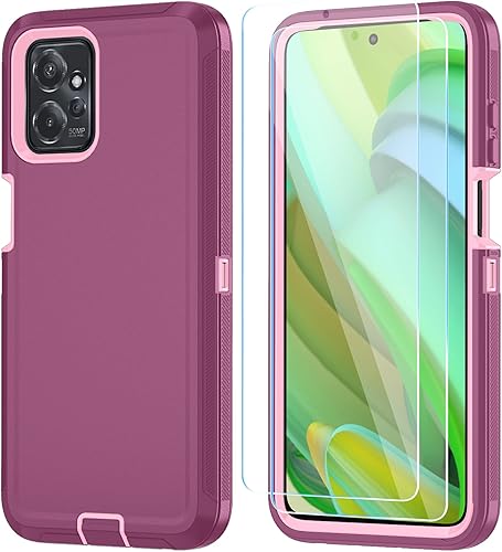 Miniatura 8 de ONOLA Funda para Motorola Moto G Power 5G 2023 con protector de pantalla HD (2 paquetes), no para Moto G Power 2022, a prueba de golpes, a prueba de