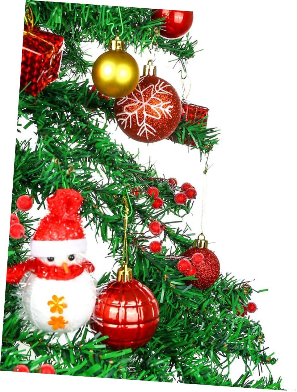 SHOWERORO 300pcs Decorative Hanging Hooks Ornament Hooks for Christmas Tree Floral Arrangements Sturdy Clips for Party Decorations Home Decor
