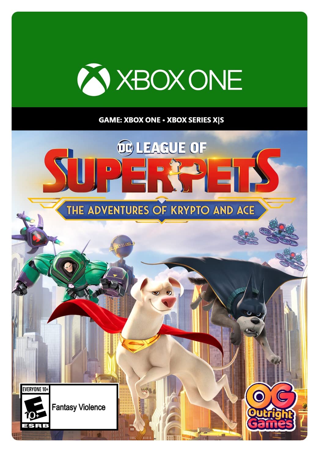 DC League of Super-Pets: The Adventures of Krypto & Ace Standard - Xbox [Digital Code] : Video Games