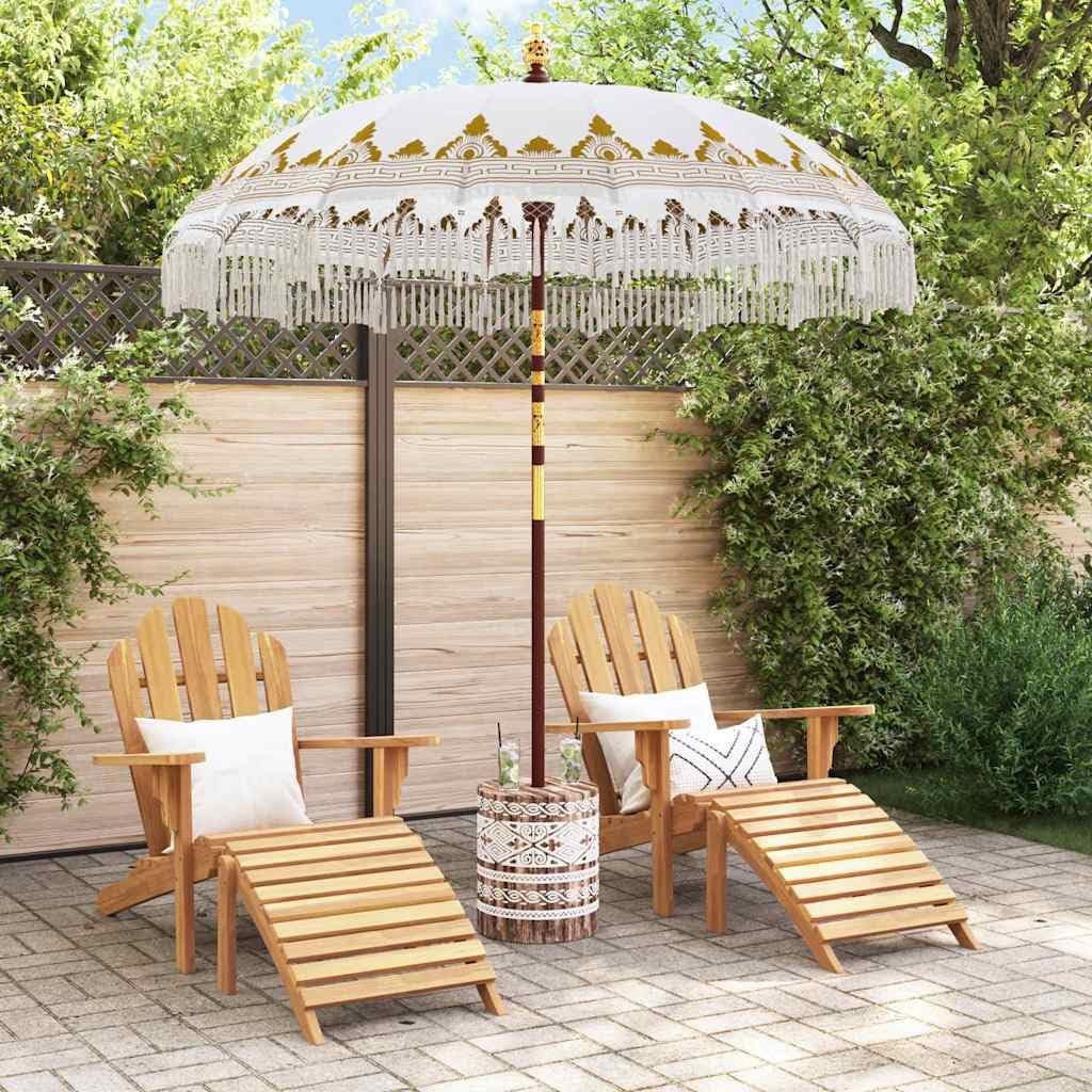 Genérico Paraguas balinés con Base Crema 215 x 215 x 260 cm Algodón,Casa y jardín,Jardín,Artículos de Exterior,Crema,3356887