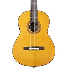 Yamaha 6 String Acoustic-Electric Guitar, Right, Natural CGX122MS