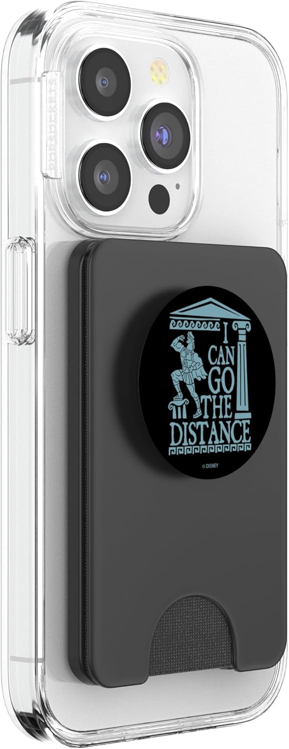 Disney Hercules I Can Go The Distance Power Stance PopSockets PopWallet for MagSafe