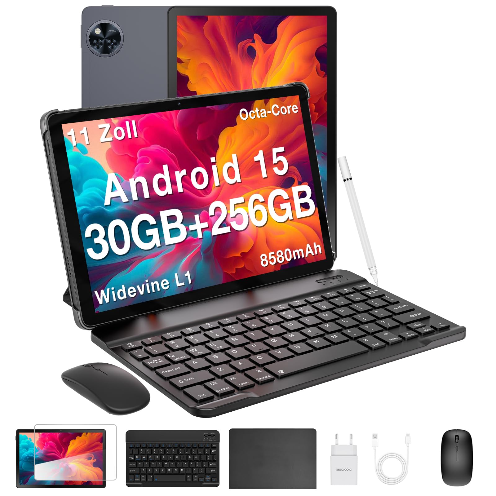 Androidタブレット本体 DOOGEE U11 Pro VIP Edition 30GB+256GB DOOGEE U11 Pro 30GB RAM + 256GB ROM 11