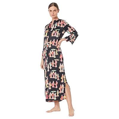 N by Natori Geisha Satin 52 Caftan Women