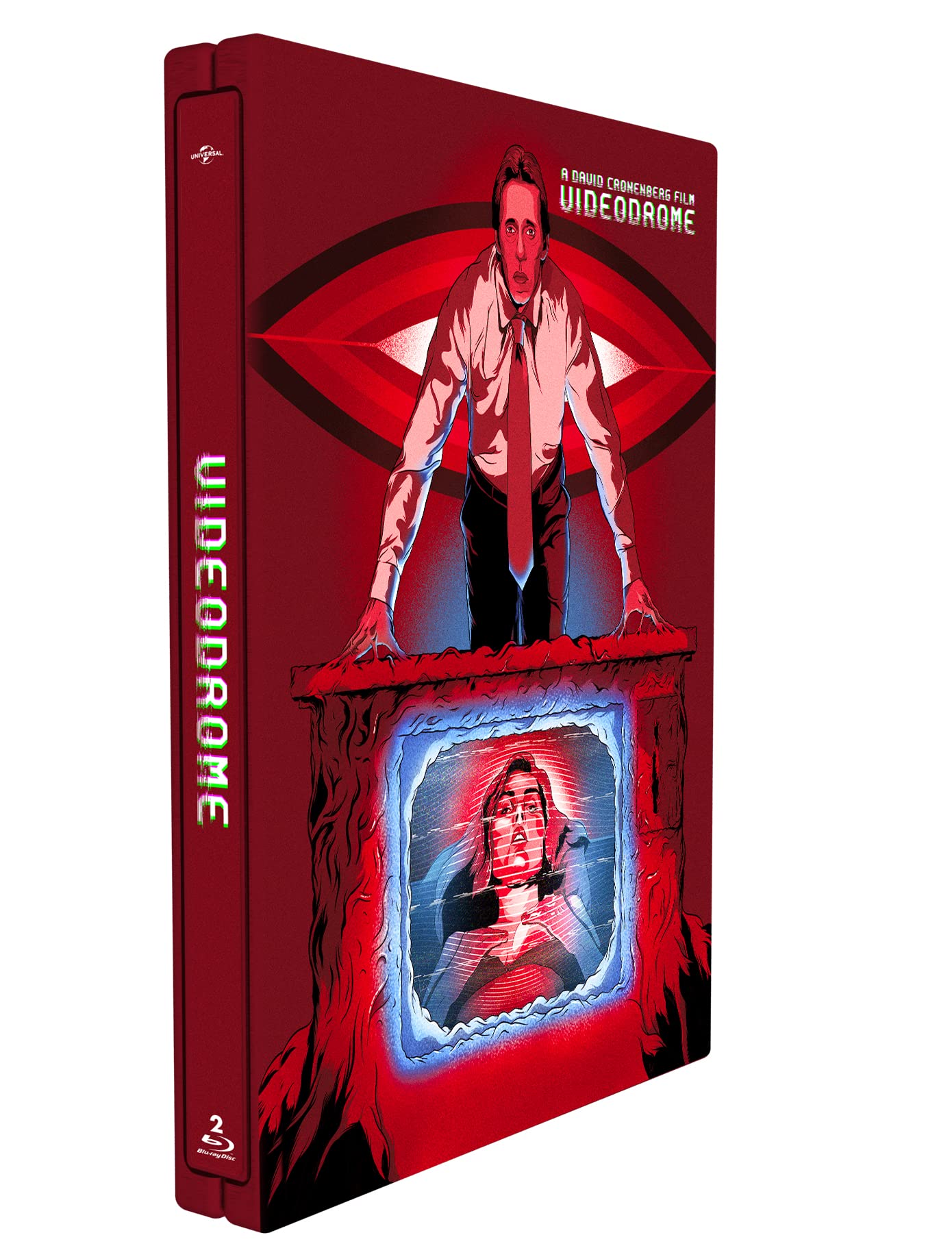 [Elephant Films] Edition officielle française - Videodrome - Steelbook - Edition spéciale 2 Blu-ray