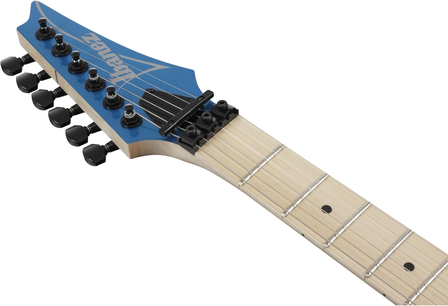 Ibanez RG550 Electric Guitar headstock with locking nut