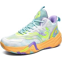 Qiucdzi Basketball Shoes for Womens Fashion Sneakers Breathable Running Shoes Lightweight Tennis Walking Shoes Non Slip Sport Gym Comfortable Outdoor Shoe