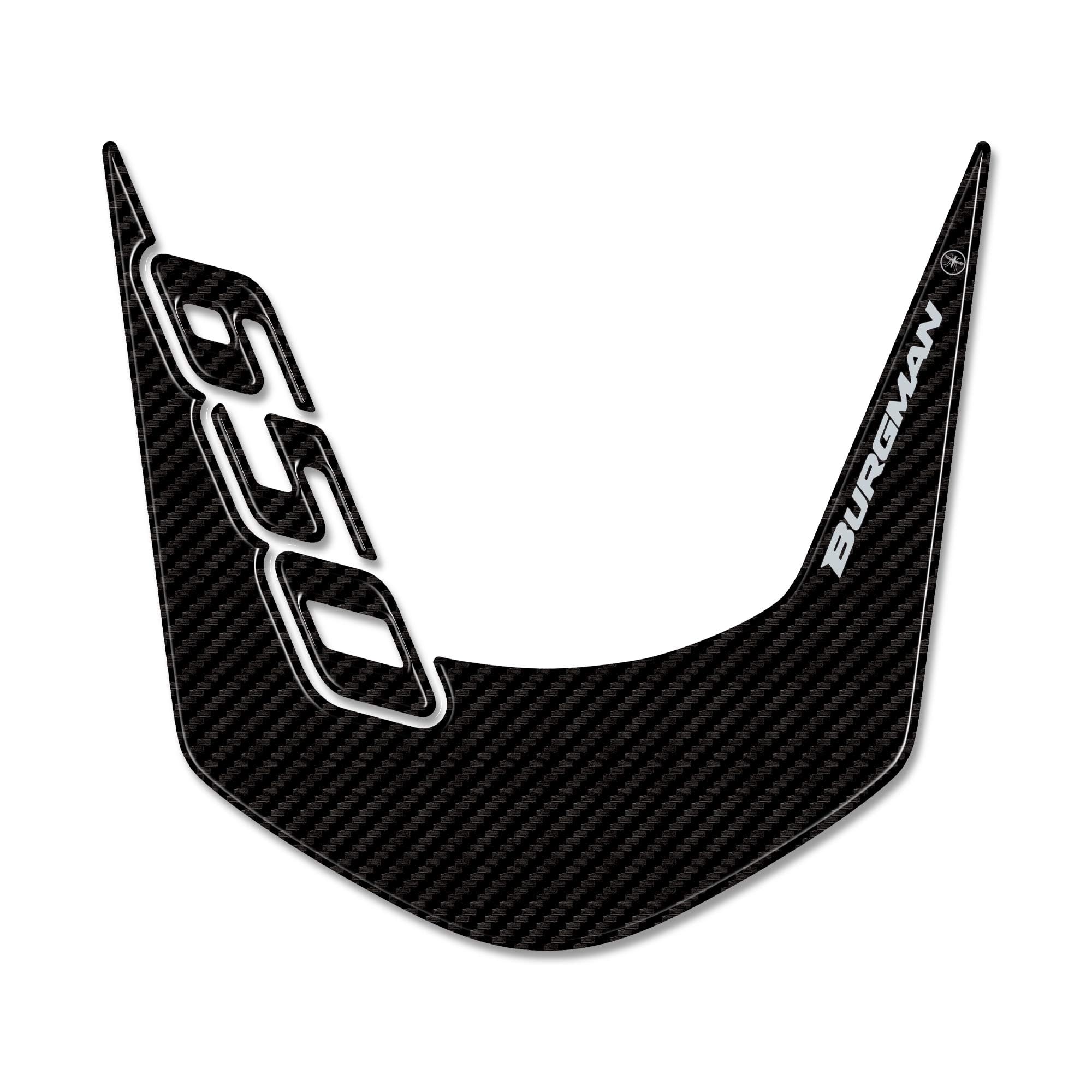 labelbike - 3D Gel Resin Stickers Decorations and Protections Motorcycle Scooter Mudguard Compatible with Suzuki Burgman 650