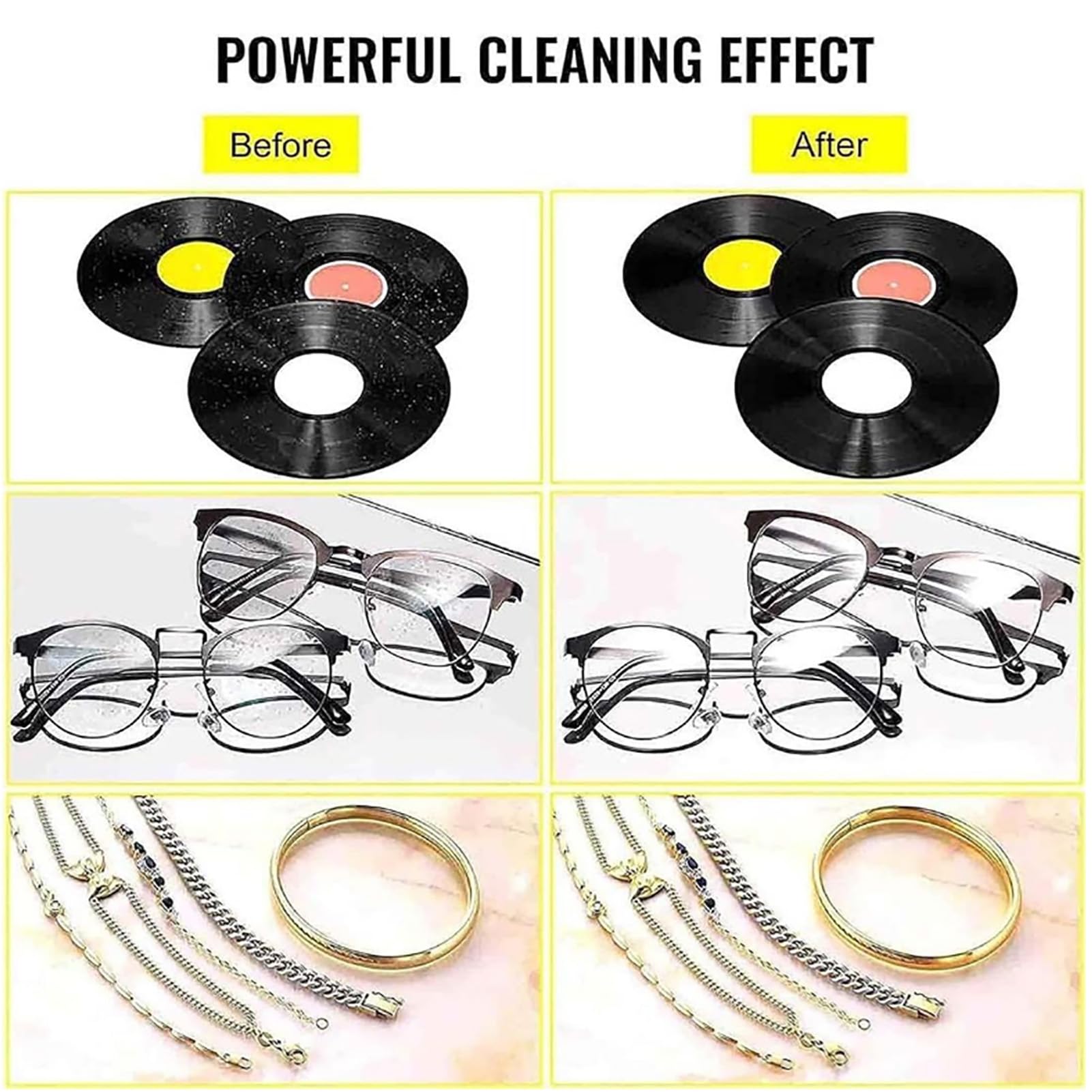 Pulitore per dischi in vinile ultrasuoni da 6L, macchina lavadischi LP riscaldata con timer digitale, pulitore profondo portatile per dischi in vinile da 7–12 pollici