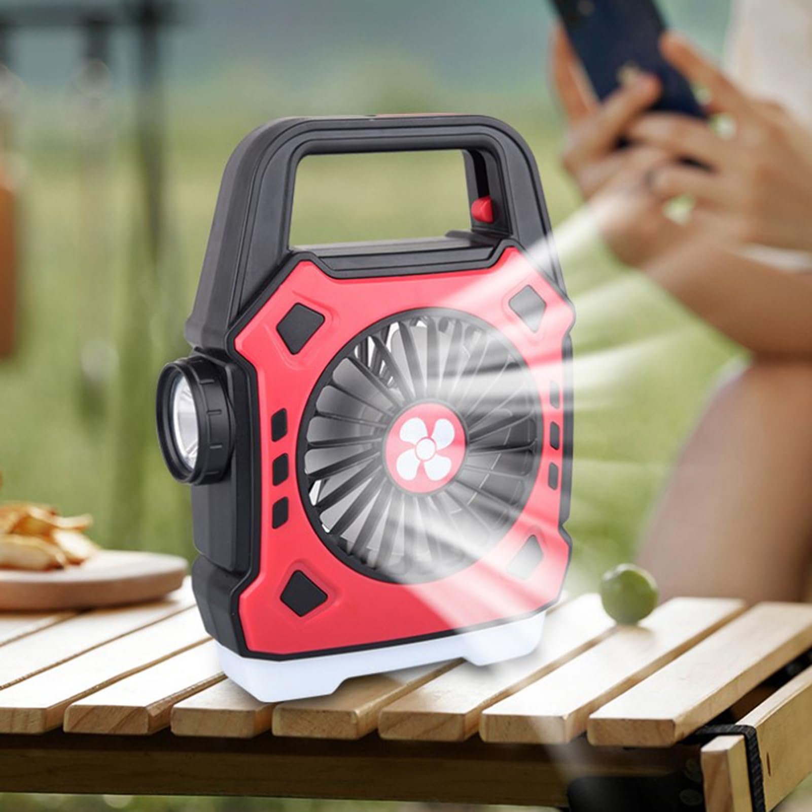 Ventilatori da campeggio per tende, attrezzatura portatile | Ventilatore per campeggio – per camper, viaggi all'aperto, auto, camper, spiaggia, casa camion