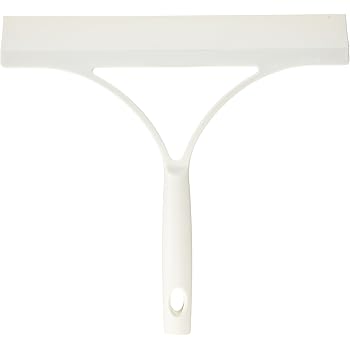 山崎産業 水切りワイパー ウォータースクイジー バスボンくん 174348 1個 ホワイト