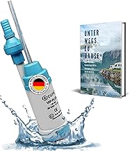 Comet VipPlus Water Pump with Check Valve (Fixed) + Filter with Set Camping Ebook - For Motorhome, Caravan - Submersible Pump 12 V