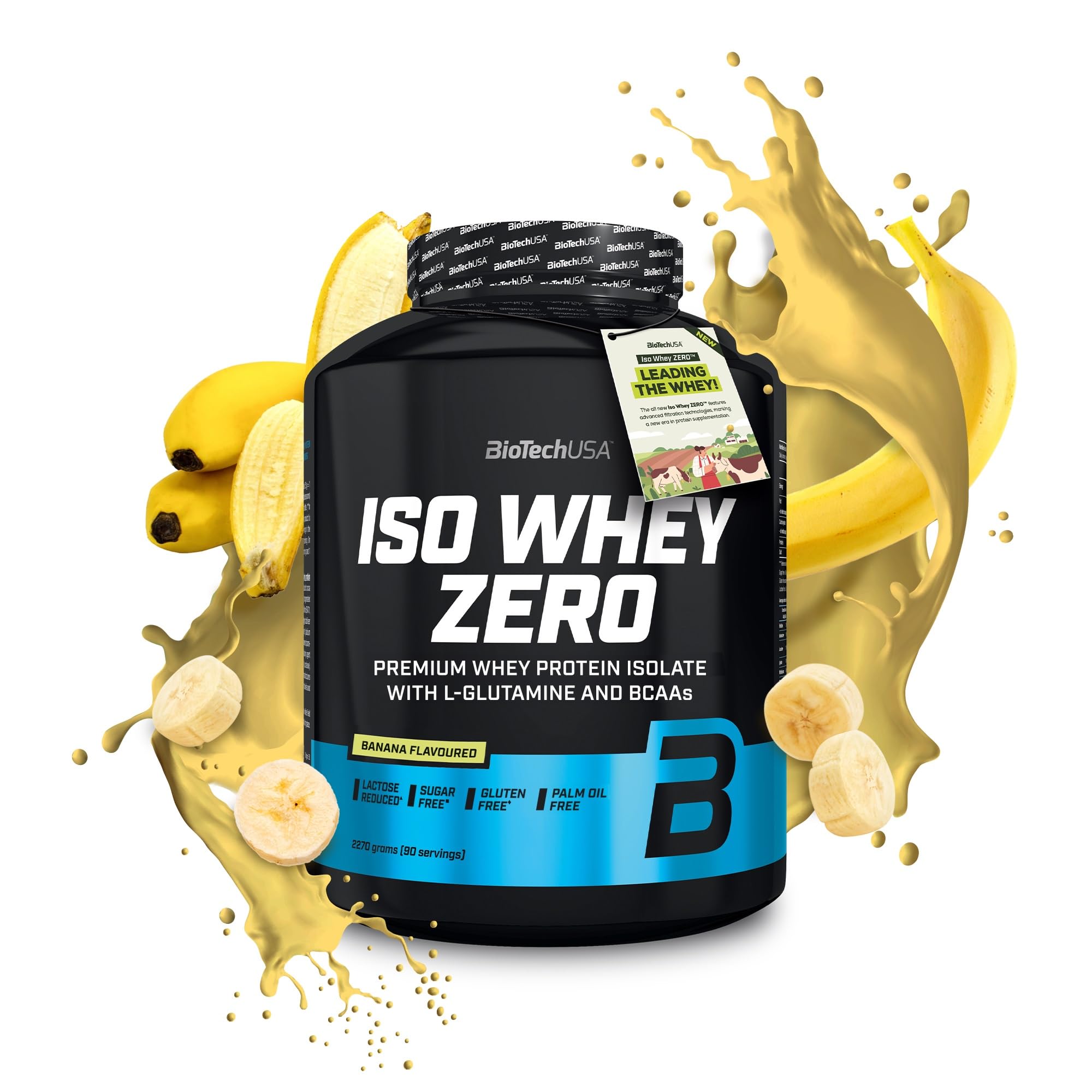 Biotech USA Iso Whey Zero 2.27kg Banana by Biotech USA