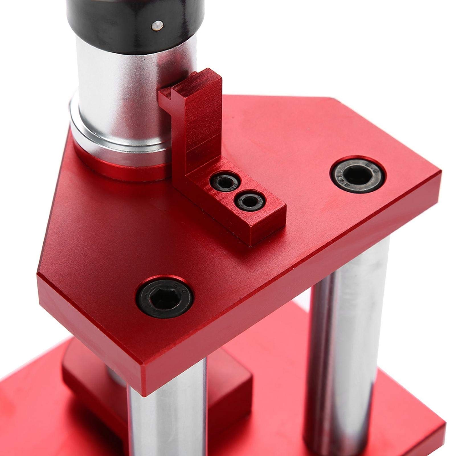 Herramienta de prensa de reloj con control completo de acero inoxidable + material de aluminio para 5500A / 5500C prensa para reloj prensa reloj Kits et outils de réparation