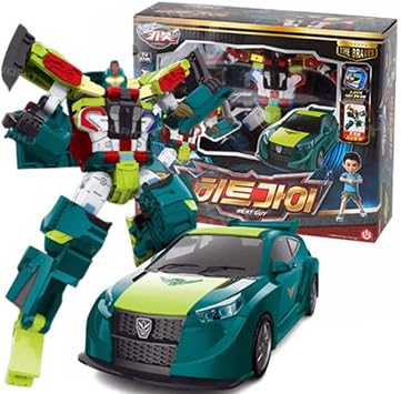 Hello Carbot The Braves Heat Guy Transformer Robot Police Detective Patrol Car
