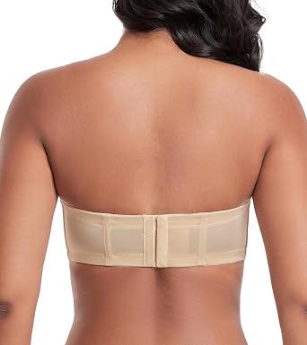 DotVol Women's Multiway Strapless Bra Full Figure Underwire Plus Size Bras