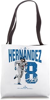 Kike Hernandez | Los Angeles D Baseball Players | MLBKHE3901 Tote Bag