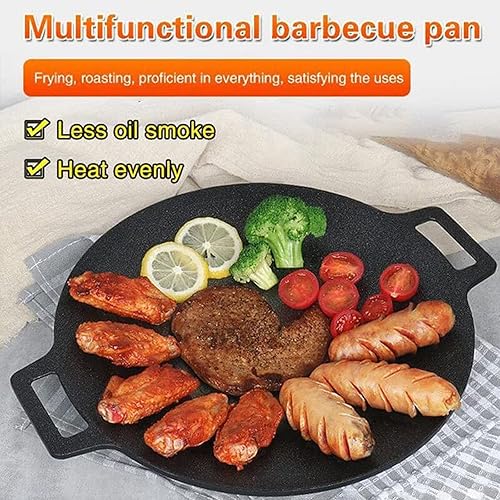 Miniatura 2 de Sartén eléctrica multifuncional para hornear con piedra médica, sartén antiadherente, sartén coreana eléctrica, sartén para parrilla de piedra