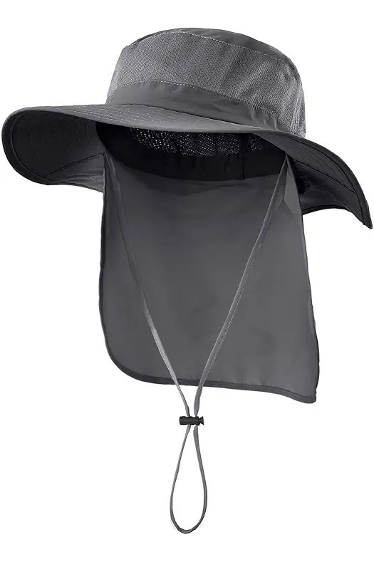 Home Prefer Outdoor UPF50+ Mesh Sun Hat Wide...
