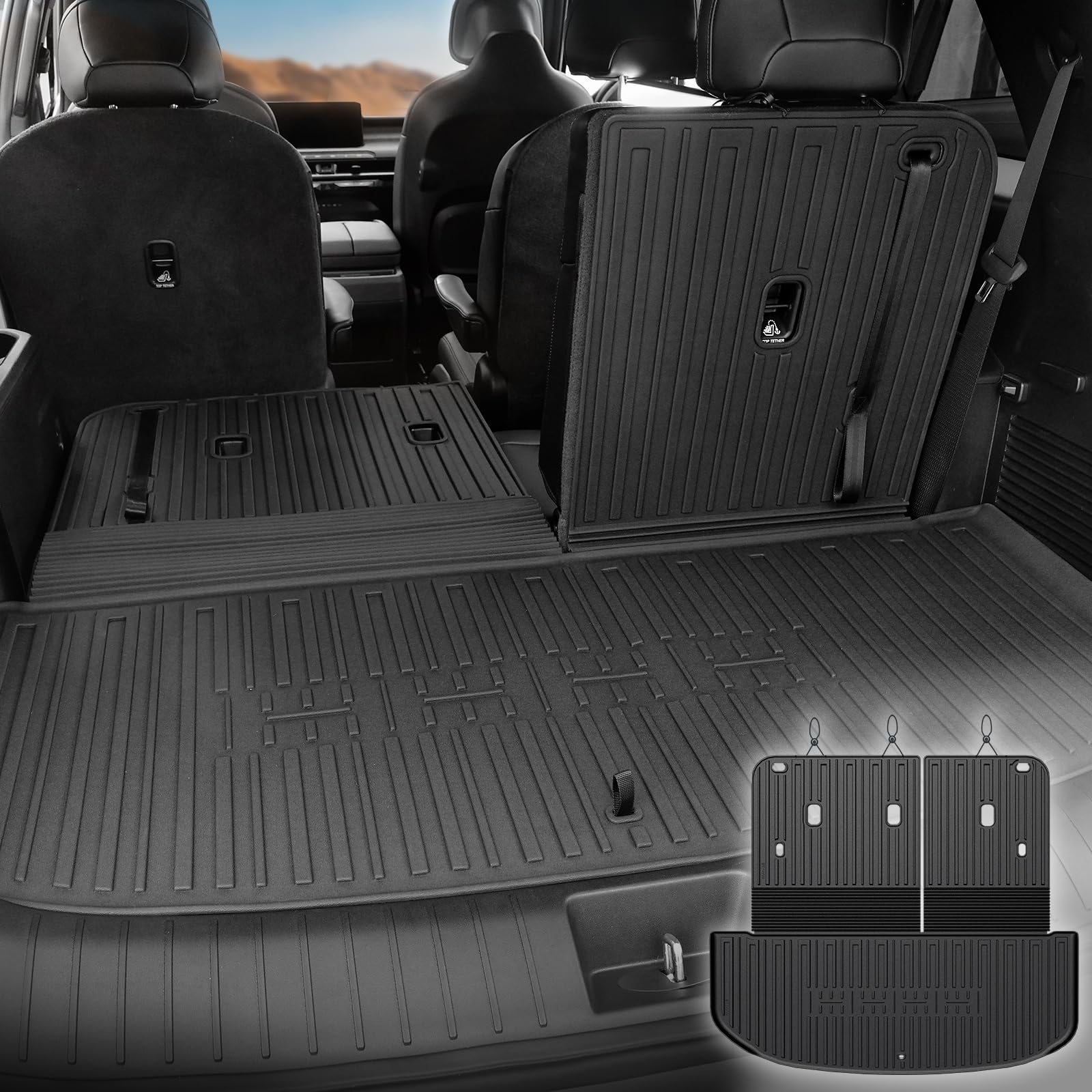 Cargo Mat for Kia Telluride Hybrid &amp; Gas 2027 Accessories
