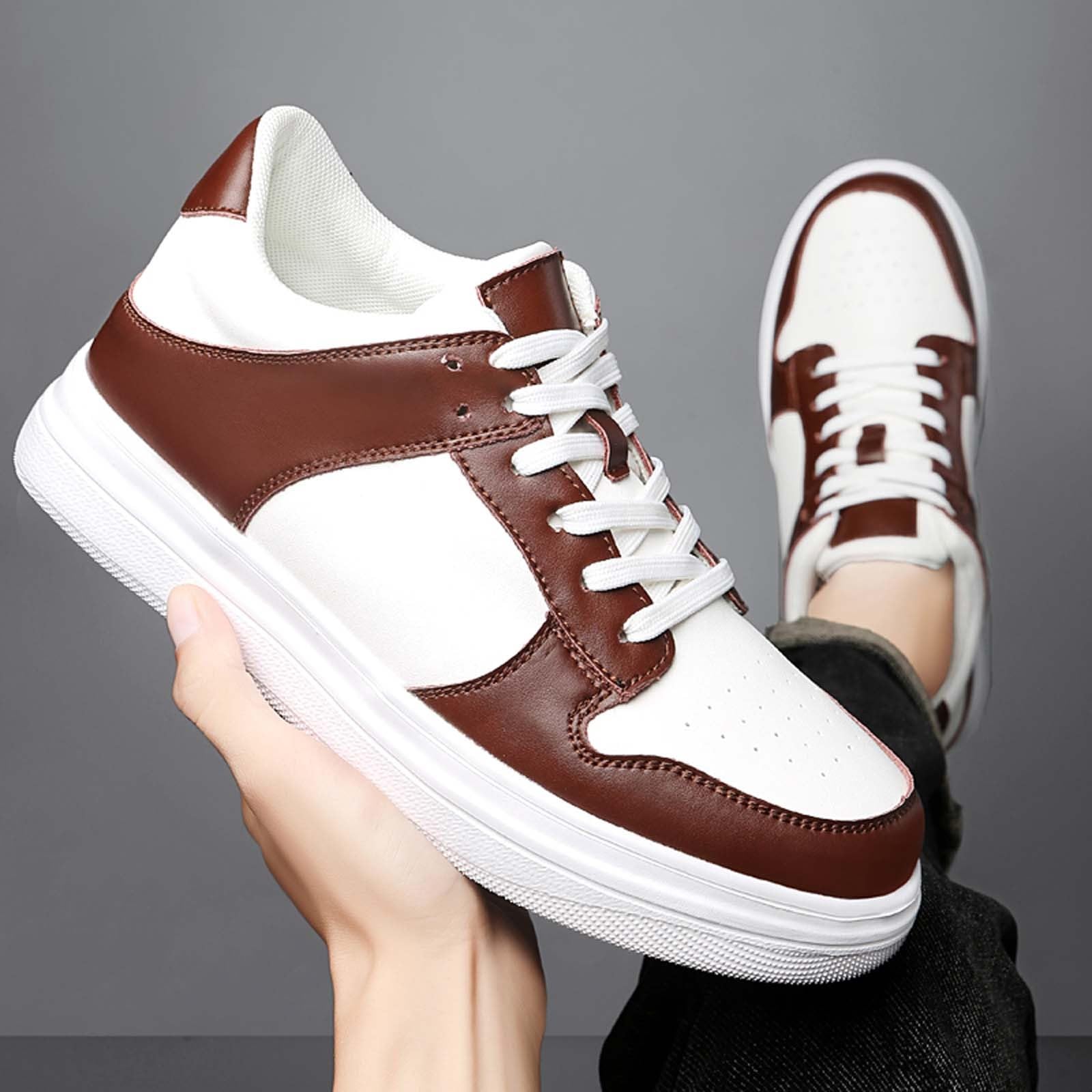 Zapatillas Hombre Seguridad Zapatillas Hombre Blancas Vestir Zapatos Verano Casual Zapatos Casuales Plantilla Gruesa Uso Diario Comodidad Estilo Summer Shoes For Men Correr