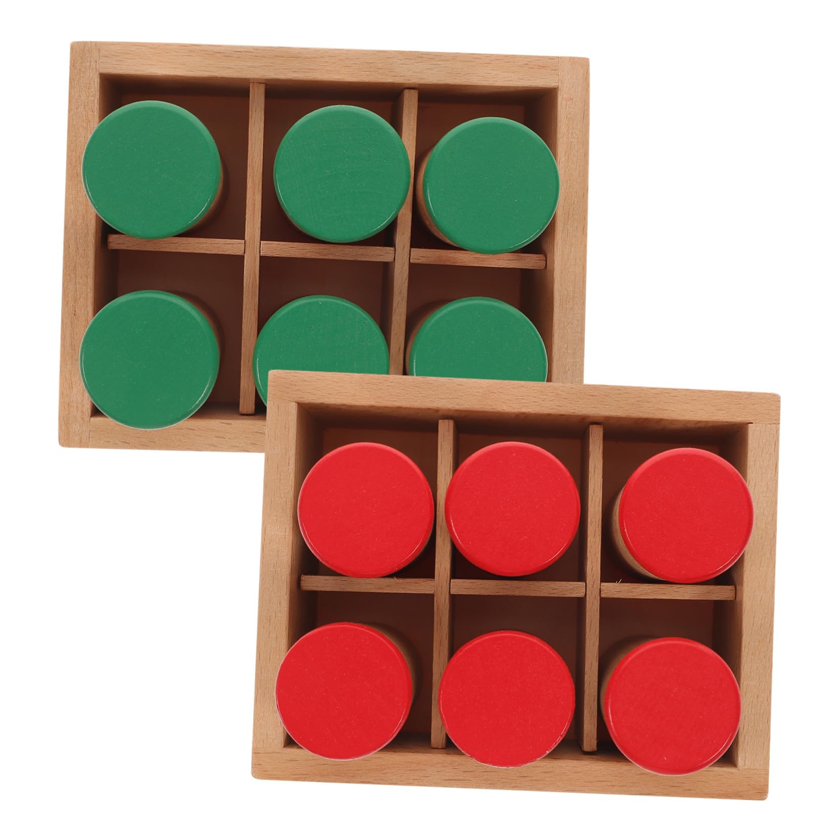Sound Cylinder Shaking Box in Legno, Gioco Sensoriale | Sei Scomparti, Design Educativo per Bambini, Training Uditivo e Concentrazione