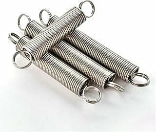 Tension Pullback 5 Pieces, 0.3mm Wire Diameter, 3mm Outer Diameter, 65-120mm Length 304 Stainless Steel Small Expansion Tension Spring Hook Expansion ( Size : 0.3x3x85mm )