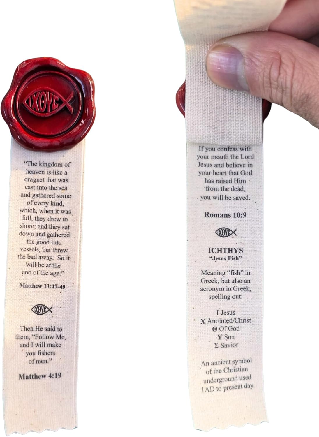 Seals of Eternal Purity - Handmade 40k Inspired Christian Purity Peals