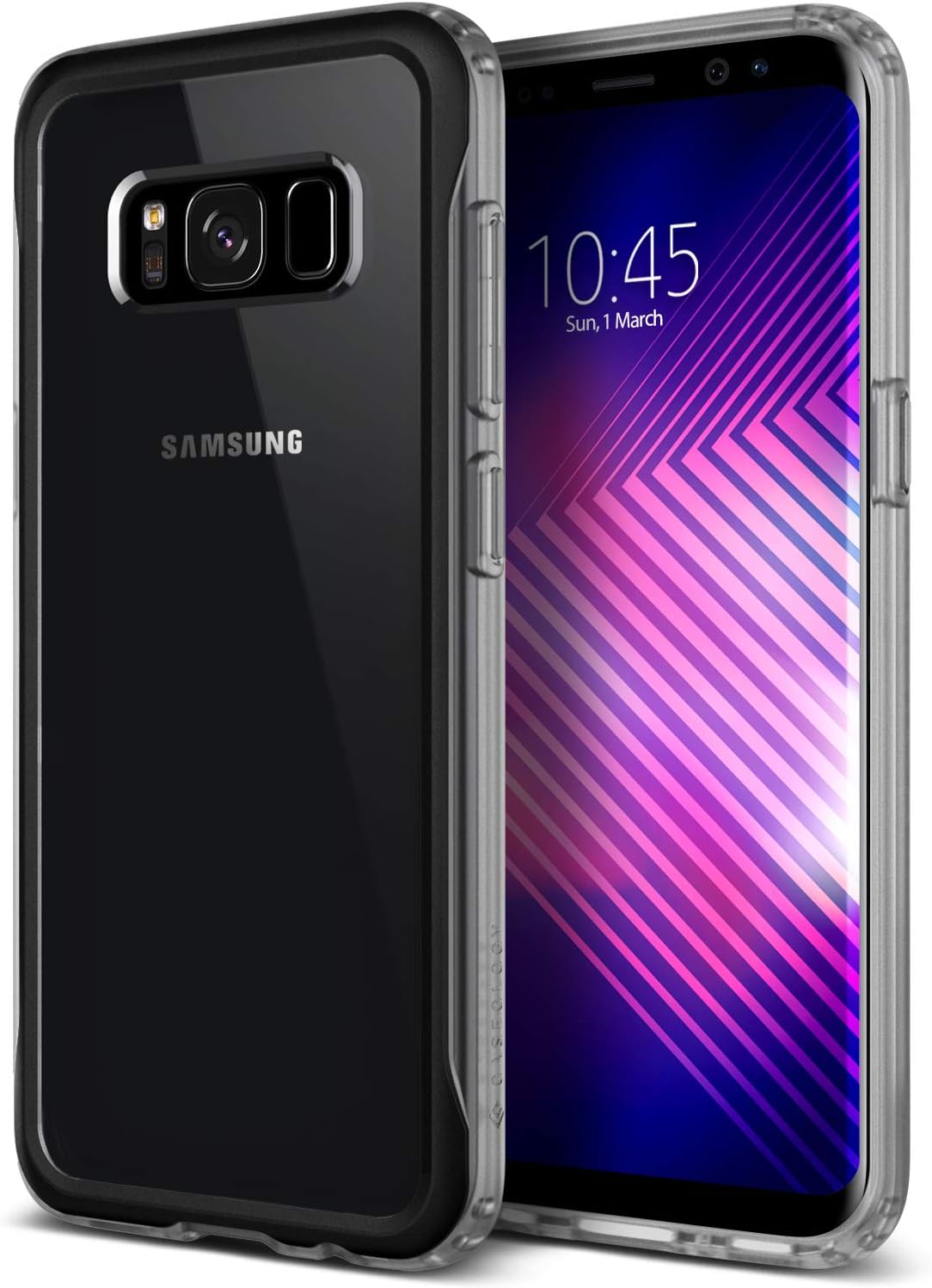 Caseology Coastline for Samsung Galaxy S8 Plus Case (2017) - Frost Gray