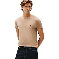 Tommy Hilfiger Uomo Stretch Slim Fit Tee Mw0mw10800 Maglietta a Maniche Corte