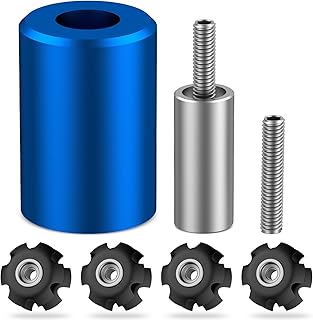 Pawfly Bike Fork Star Nut Installation Tool for 1-1/8" Threadless Fork Tubes, Professional Star Nut Setting Installer Kit