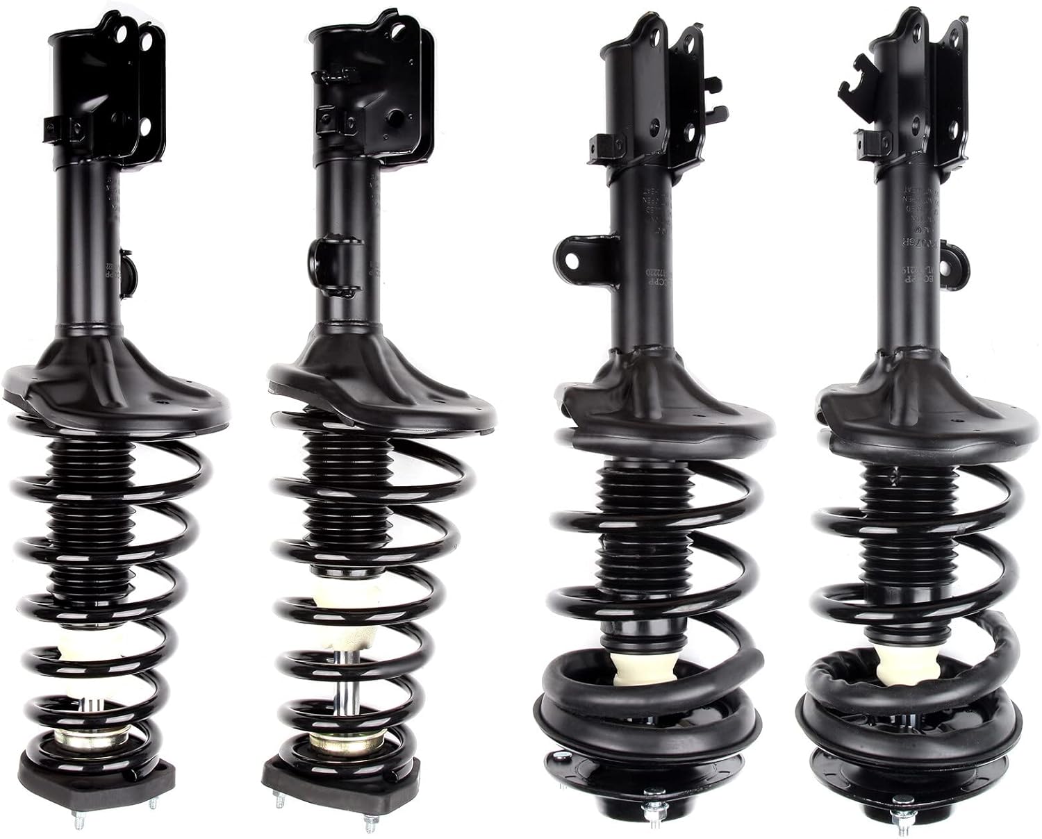 Front Rear Right and Left Struts Assembly Shock Absorber with Coil Spring for HYUNDAI for Tucson 2005-2009 for Kia Sportage 2005-2010,172220 172219 172221 172222