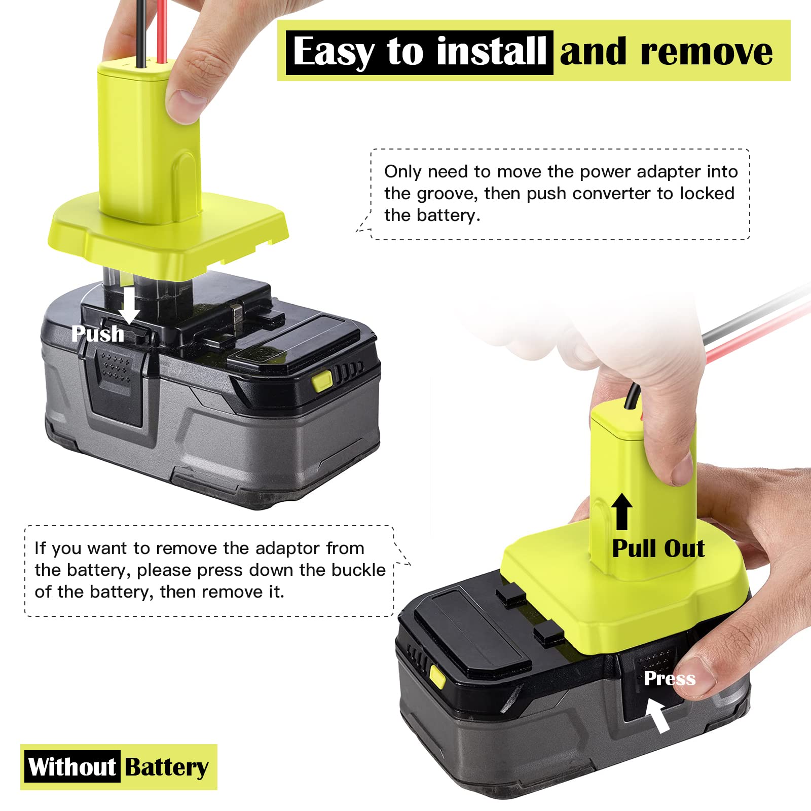 Cordless Tool Battery Converter