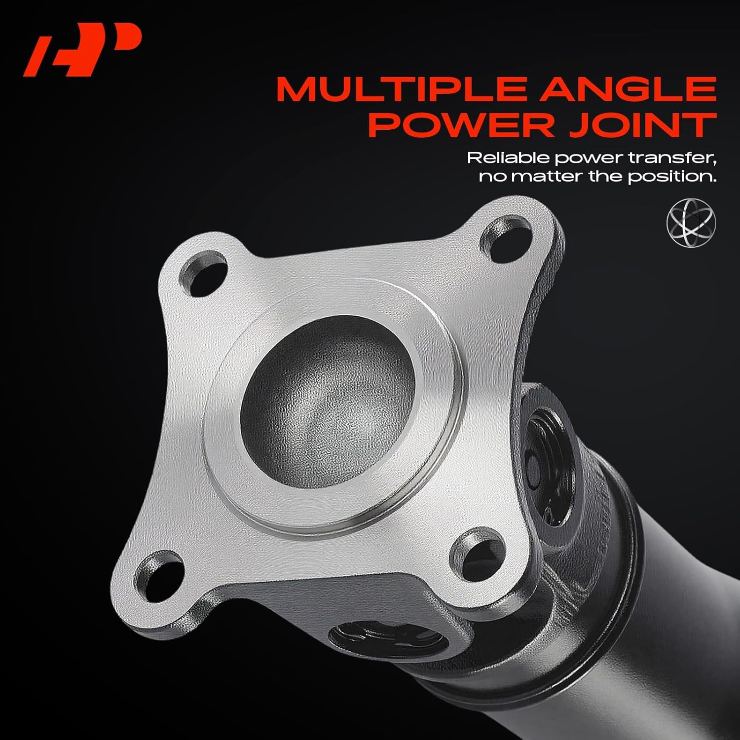 A-Premium Rear Drive Shaft Driveshaft Assembly Compatible with Honda Ridgeline 2009 2010 2011 2012 2013, V6 3.5L Crew Cab Pickup, 99.37"-100.75" Length, Replace# 40100-SJC-A12, 40100SJCA12, Prop Shaft