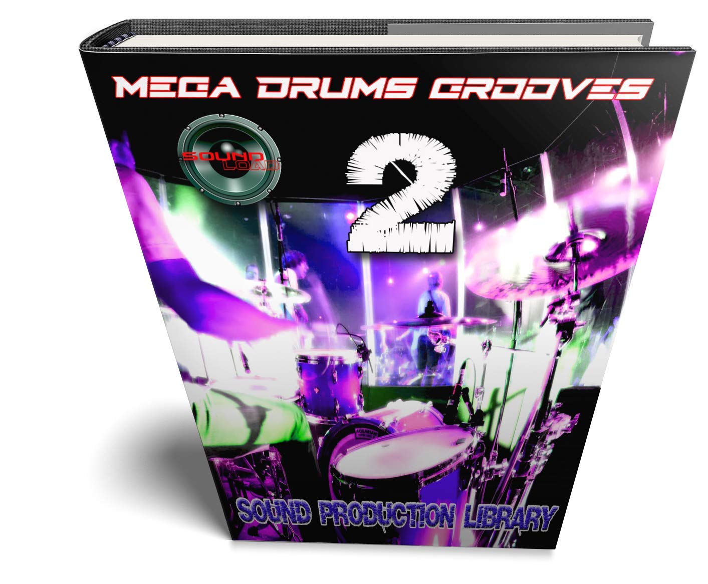 Mega DrUMS GROOVES 1 - Bibliothèque d'échantillons de production - Kits/boucles/performances 8,5 Go sur 2DVD ou téléchargement