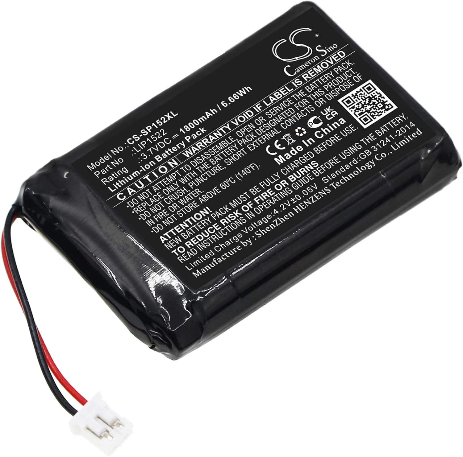 ZEEKAY Compatible with Battery Sony LIP1522, CUH-ZCT1E, CUH-ZCT1H, CUH-ZCT1J, CUH-ZCT1K, CUH-ZCT1M, CUH-ZCT1U, DUALSH0CK 4 Wireless Controlle 1800mAh