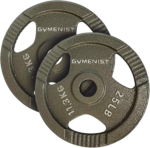 Vista 20 de Placas de peso Gymenist para hombres y mujeres para uso en casa y gimnasio