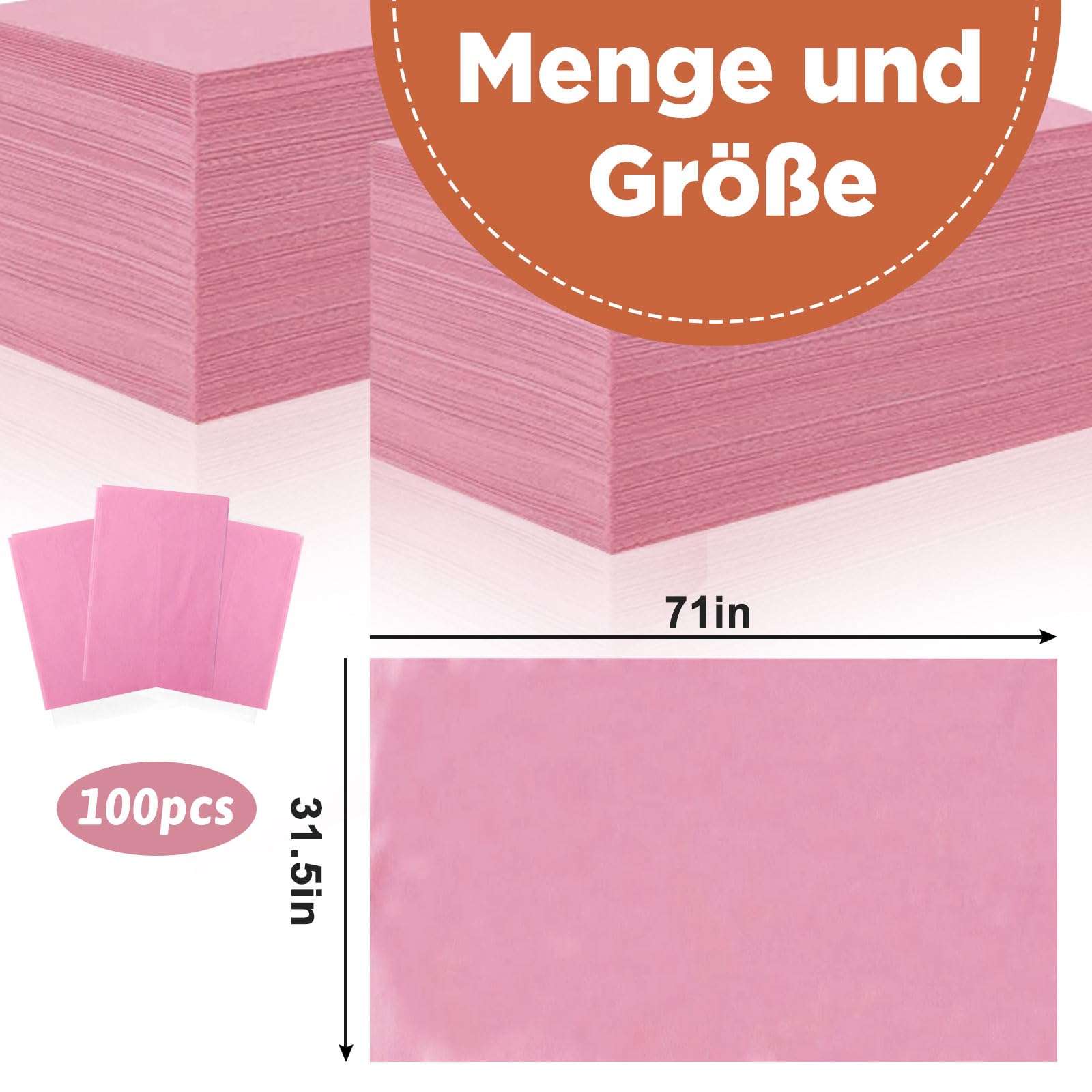 100 Stück Einweg Spannlaken für Massageliegen,Abdeckung für Massagebetten, Einweg Bettlaken,Einweg Massagetisch Bettlaken für Schönheitssalon,Spa,Massage,Hotels,180 x 80 cm (Rosa)