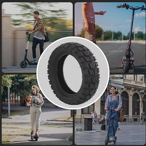 Miniatura 8 de Neumático de scooter 8065-6 Off Road, neumáticos neumáticos gruesos de repuesto de 10 pulgadas 8065-6 para scooter eléctrico, neumáticos de