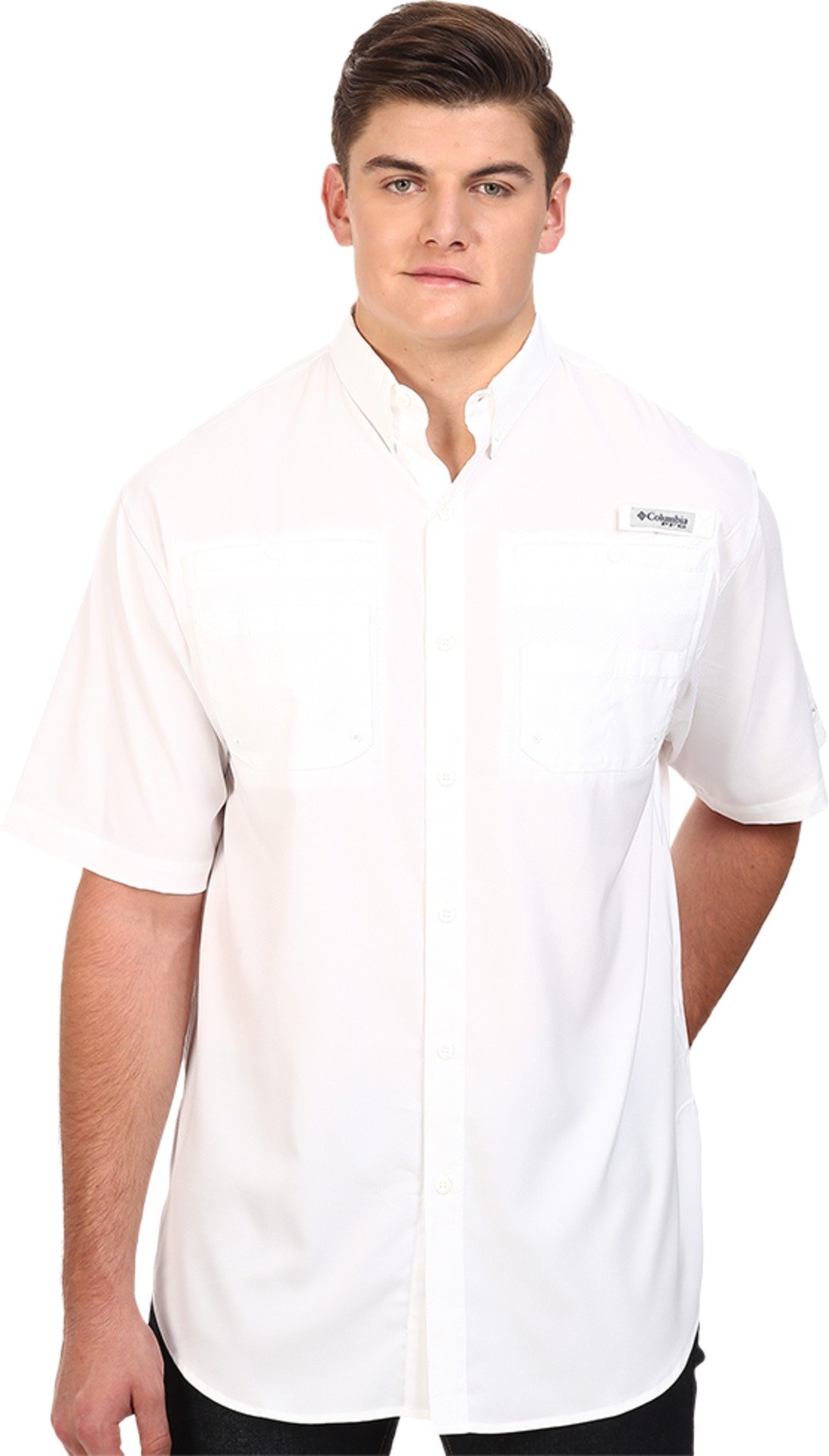 Columbia Men's PFG Tamiami II Short Sleeve Sun Protection Fishing Shirt