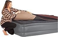 Vista 2 de Lightspeed Outdoors Cubrecolchón de espuma para colchones de aire, color granate
