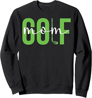Golf Mom Of A Golf Player Mama Golfer Mom Golf Mother Sweatshirt
